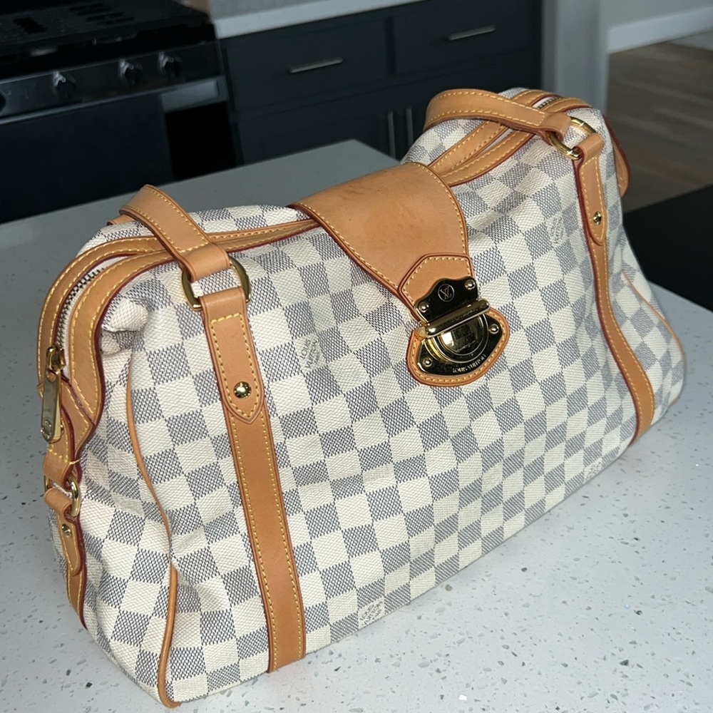 LOUIS VUITTON
Stresa PM Damier Azur Shoulder Bag